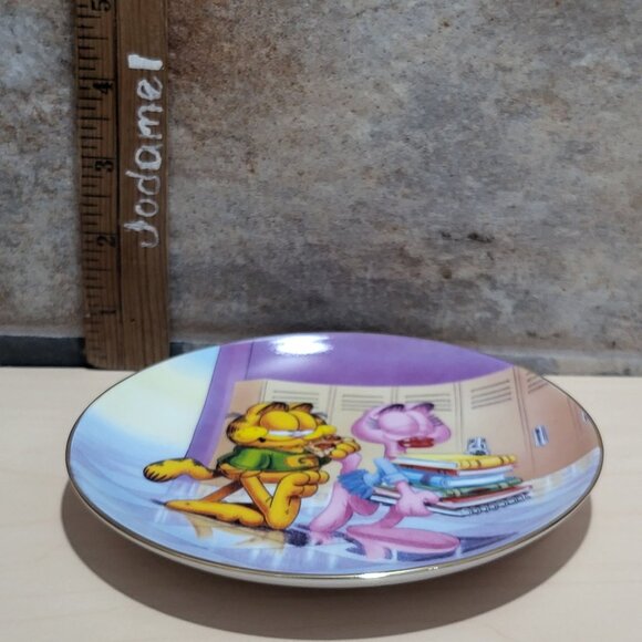 Garfield Calendar September Plate Jim Davis Plate No A 1444 Danbury Mint - Picture 9 of 14